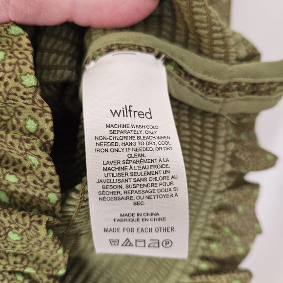 WILFRED (ARITZIA) Tempest / Lilith Blouse - Small - Picture 2 of 6